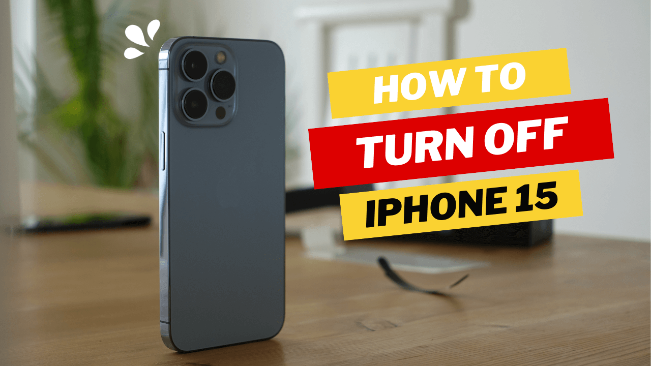 how to turn off iphone 15