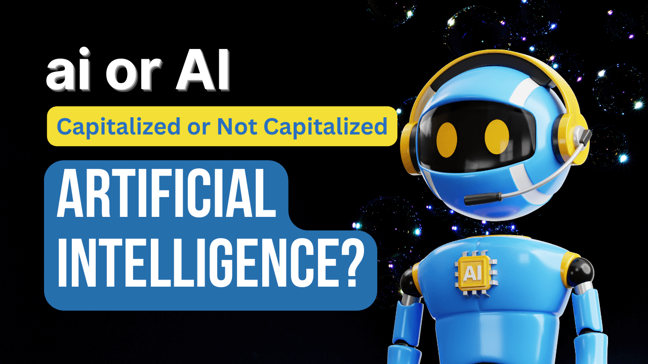 is artificial intelligence capitalized